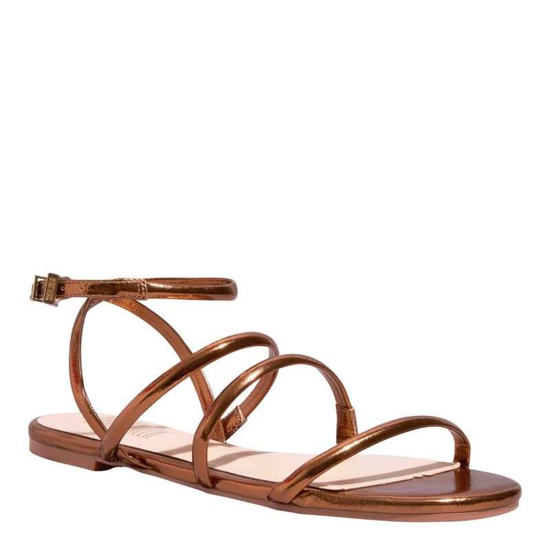 Sandália Couro Pelica Soft Safari -