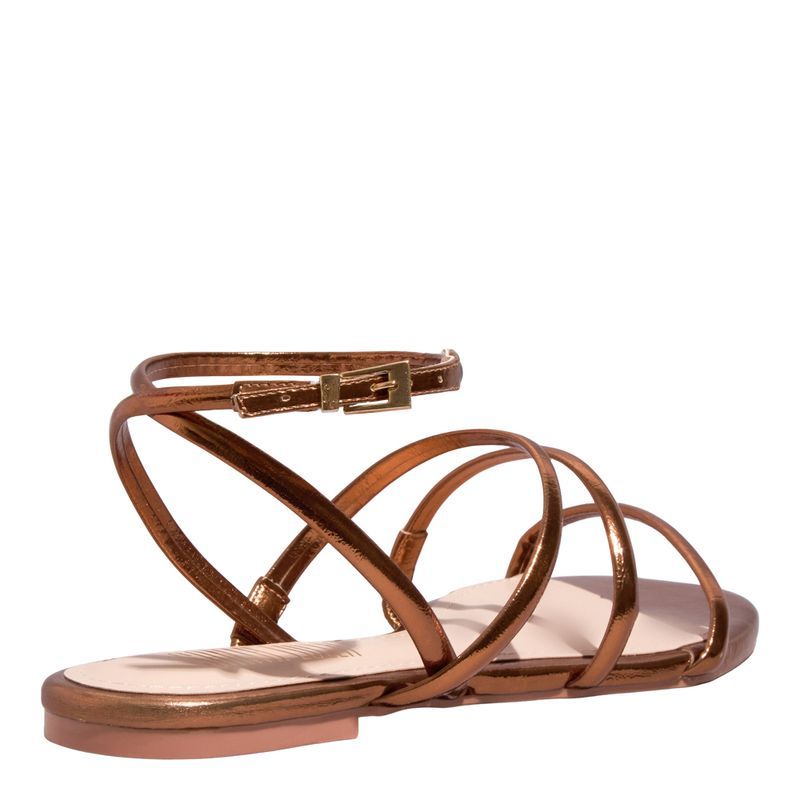 Sandália Couro Pelica Soft Safari -