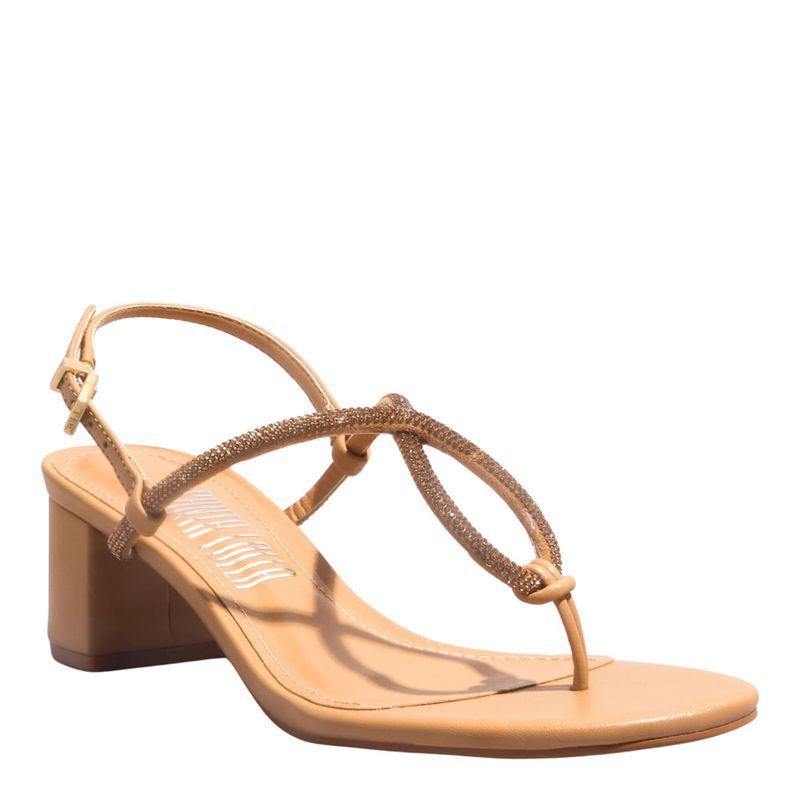 Sandália Napa Soft Palha -