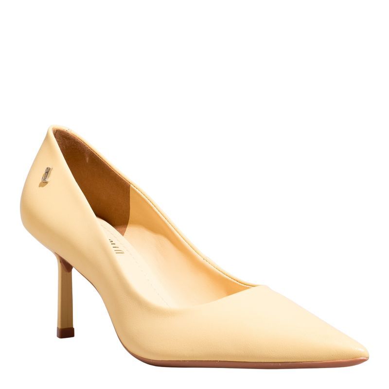 Scarpin Couro Pelica Soft Buttercream -