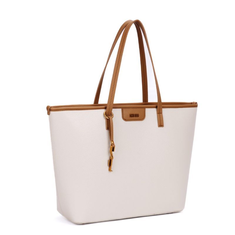 Shopper material floater off white -