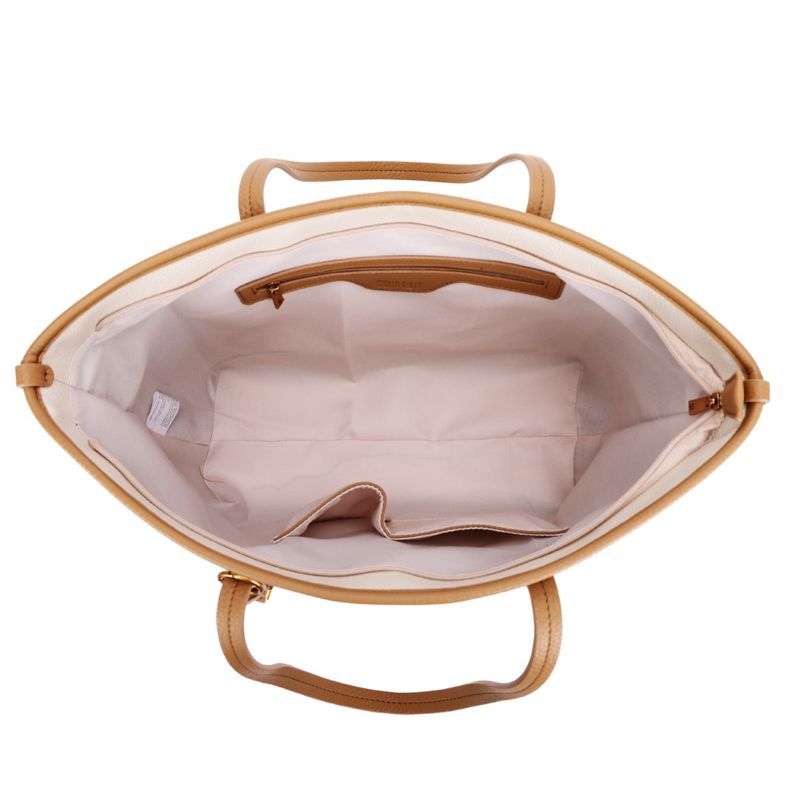 Shopper material floater off white -