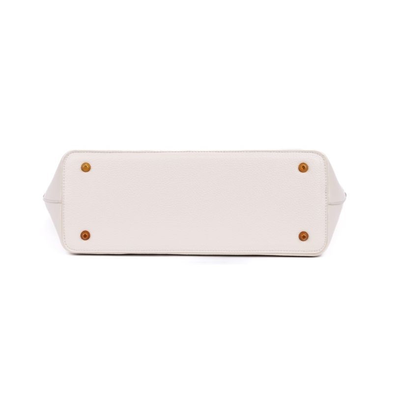 Shopper material floater off white -